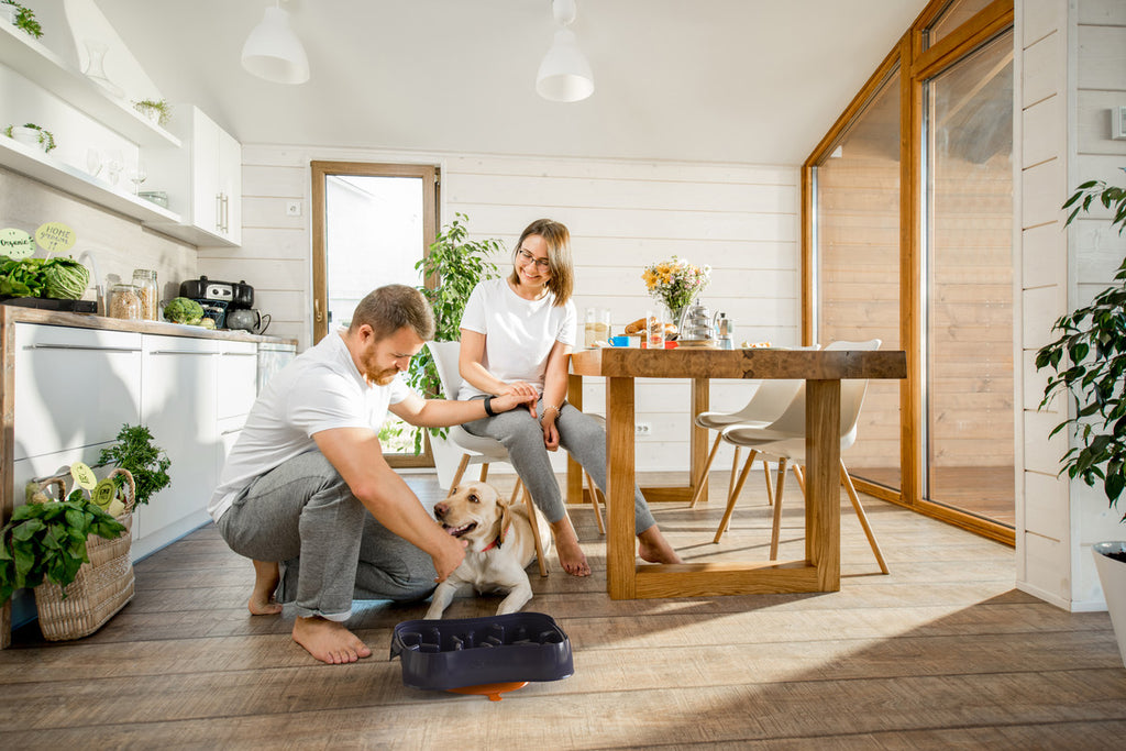 Marley Slowappy Slow Feeder  Bowl - Dark Grey