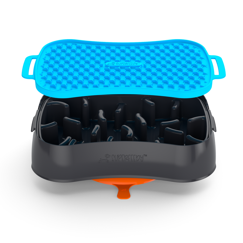 Marley Slowappy Reversible Lick Mat - Blue Lick Mat