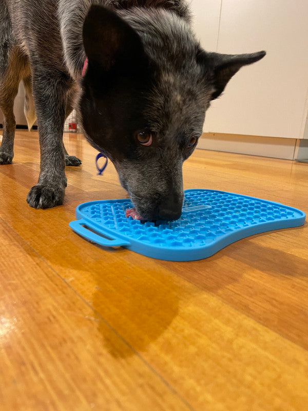 Marley Slowappy Reversible Lick Mat - Blue Lick Mat
