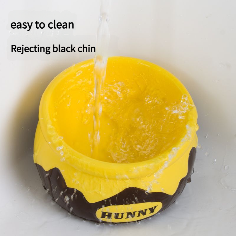 Premium Elevated Pet Bowl with Ergonomic 15° Tilt & Large Capacity(ice-cream cone)